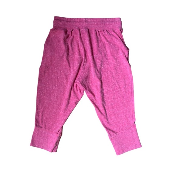 Nike Pink Sweatpants with Elastic Waistband and Ribbed Cuffs - Picture 3 of 5